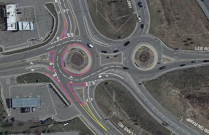 TWO ROUNDABOUTS