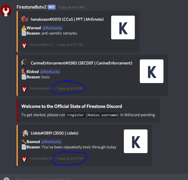 Banned From Discord For No Reason Firestone Discussion State Of Firestone Forums - firestone roblox forums