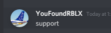 youfoundroblox support